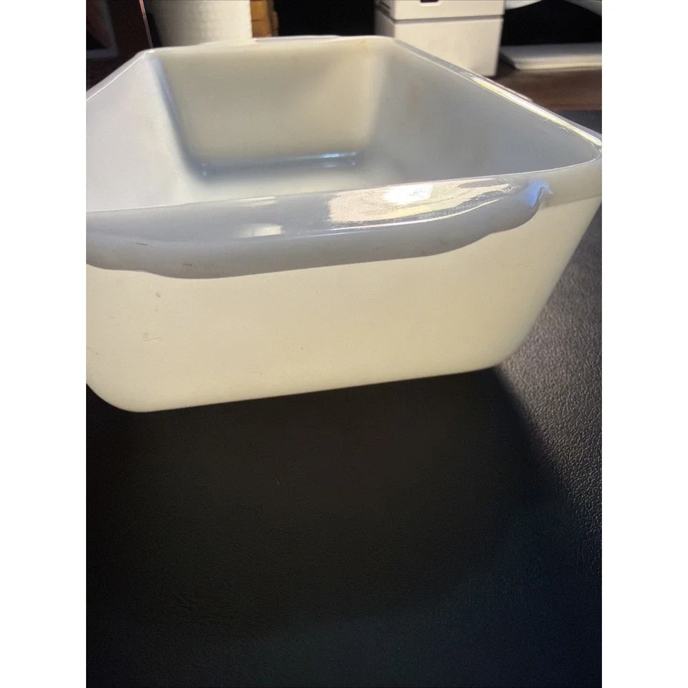 Vintage 1960s Fire King Wheat Loaf Pan 1 Quart Anchor Hocking!